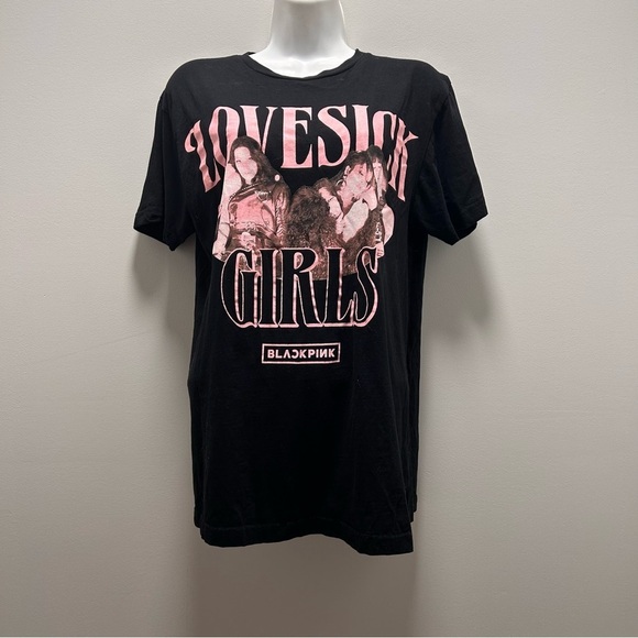 Hot Topic Blackpink Lovesick Girls Tee - Picture 1 of 5